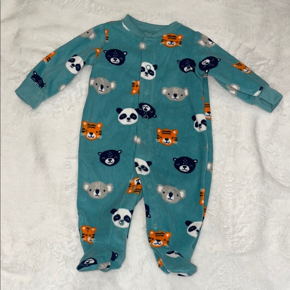 Carter’s Fleecey Snap PJs